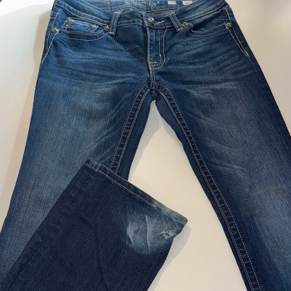 Miss Me Dark Blue Bootcut Jeans